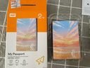 西部數據（WD）移動(dòng)硬盤(pán) My Passport隨行版 2.5英寸機械硬盤(pán)兼容Mac個(gè)性企業(yè)定制 手機電腦外接硬盤(pán) 云景天章 2TB 曬單實(shí)拍圖