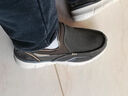 斯凱奇（Skechers）男鞋商務(wù)休閑鞋舒適一腳蹬輕便舒適時(shí)尚春季款復(fù)古帆布鞋 曬單實(shí)拍圖