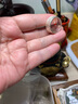 佰譽銀加 可轉(zhuǎn)動!99足銀男士戒指銀寬大碼個性潮流單身食指指環(huán)刻字定制 嘻哈霸氣編制足銀男生扳指 20-21號（周長60-61MM） 曬單實拍圖