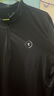 喬丹長(cháng)袖男運動(dòng)速干T恤半開(kāi)領(lǐng)吸濕透氣馬拉松跑步健身運動(dòng)服上衣 曬單實(shí)拍圖