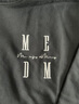 MEDM潮牌秋季刺繡logo連帽衫衛衣男女美式街頭情侶款寬松國潮上衣 黑色（現貨） XL 曬單實(shí)拍圖