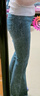 百圖betu女裝夏新款牛仔褲ins風(fēng)高腰大長(zhǎng)腿喇叭褲牛仔褲女2305T60 淺藍(lán) M 曬單實(shí)拍圖