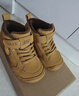 泰蘭尼斯冬季加絨保暖男童318運動(dòng)鞋兒童棉鞋防踢耐磨戶(hù)外小黃靴27碼 曬單實(shí)拍圖