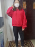 德絨打底褲雙面磨砂秋褲舒適保暖棉褲女可外穿高腰九分褲加絨棉褲 黑色-(德絨經(jīng)典款)高腰繡字 L中碼【適合105-130斤】 曬單實拍圖