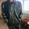 皮爾卡丹（pierre cardin）品牌高檔海寧皮衣男2025新款秋冬高檔翻領(lǐng)單排扣夾克軟皮爸爸外套 機車(chē)扣子-黑色雙門(mén)禁 薄款 190碼 體重170-200斤 曬單實(shí)拍圖