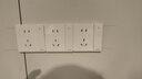 正泰（CHNT）LED防眩筒燈客廳臥室過道嵌入式天花燈5W三色光開孔75-85mm10支裝 曬單實拍圖