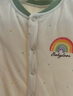 babylove嬰幼兒連體衣恒溫薄夾棉保暖哈衣寶寶衣服新生兒秋冬裝純棉爬服 翠微綠 80cm 曬單實(shí)拍圖