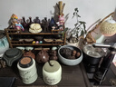 爾山集 中式國風(fēng)茶葉罐陶瓷家用防潮茶罐密封罐存茶罐高檔綠茶儲存罐 手繪青瓷綠竹茶葉罐 曬單實(shí)拍圖