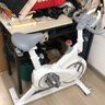 小米石動感單車家用室內(nèi)超靜音運動自行車健身車運動腳踏車健身器材 全包飛輪-白【帶藍牙】 曬單實拍圖