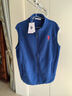 U.S. POLO ASSN.馬甲男抓絨搖粒絨秋冬立領(lǐng)無袖背心男裝外套 藏藍(lán)色 XL  曬單實(shí)拍圖