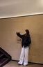 蜜樂奇美式復(fù)古棒球服外套女早秋季2025新款飛行員夾克薄款寬松休閑上衣 【藏青色】 S 曬單實(shí)拍圖