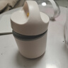 麥軒304不銹鋼早餐杯粥杯保溫便攜湯壺帶勺兒童湯罐學(xué)生碗帶蓋裝湯盒 白色（配勺子） 500ml 曬單實拍圖