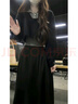 歐迪惠（Oudihui）法式連衣裙女裝2025年秋季新款衣服搭配一整套學(xué)院風(fēng)減齡裙子套裝 黑色三件套 L 曬單實(shí)拍圖
