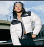 The North Face北面1996Nuptse短款女高蓬鵝絨羽絨服ICON潮牌5GGE 米白色/ROU S 曬單實(shí)拍圖