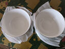 若嵐金邊陶瓷碗家用組合套裝新款好看的時(shí)尚加厚面碗可微波飯碗10個(gè)裝 10碗10盤(pán)(4.8碗+7.2盤(pán)) 曬單實(shí)拍圖