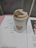 沃德百惠（WORTHBUY）隨手杯學生兒童簡約塑料水杯便攜耐高溫夏天運動水杯耐摔上學專用 赫赫熊小號 350ml 1個 曬單實拍圖
