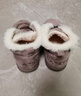 卡特兔兒童雪地靴冬季保暖寶寶童鞋加絨學(xué)步鞋男女寶寶室內外機能鞋XZ78 曬單實(shí)拍圖