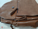 高巴度（GORBADO）真皮雙肩包女2026新款頭層牛皮時(shí)尚復古百搭女神節防盜軟皮背包潮 棕色 曬單實(shí)拍圖