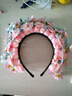 兒童簪花發(fā)箍女漢服頭飾民族風(fēng)拍照道具發(fā)飾花環(huán)泉州潯埔花朵頭箍 粉玫瑰雙層發(fā)箍 曬單實(shí)拍圖