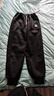 啄木鳥(niǎo)（TUCANO）加絨加厚褲子女2025秋冬新款運動(dòng)長(cháng)褲束腳哈倫褲寬松顯瘦保暖衛褲 黑色【加厚款】 加絨 L 【建議100-120斤】 曬單實(shí)拍圖