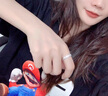 MZMZ滿天星情侶戒指男小眾簡約風(fēng)活口對戒情人節(jié)禮物送女友老婆 滿天星對戒 免費刻字 曬單實拍圖