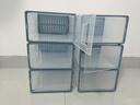 皓梵潔鞋盒鞋柜收納盒亞克力透明鞋架鞋子收納柜防氧化展示盒硬盒封閉式 灰色【6個(gè)裝】可裝45碼鞋子 曬單實(shí)拍圖
