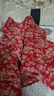 冬季駝絨棉襖外穿中老年寬松大碼外套保暖棉衣媽媽棉服 紅 5XL(140斤—160斤) 曬單實拍圖
