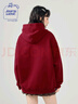 JEANSWEST CLUB真維斯連帽衛(wèi)衣女2025春秋季寬松外套學院風百搭連帽衫小個子上衣 曬單實拍圖