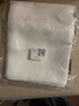 小黑裙純棉絨布包包防塵袋大小皮包收納袋全棉旅行衣服衣物內衣抽繩袋束口袋子 白色 （麂皮絨） 大號 49*60cm 曬單實(shí)拍圖