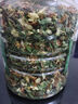 養肝護肝茶廣西雞骨草葉羅漢果花茉莉花山蜜草新鮮甘甜養生茶500g 250克袋裝   甘甜清香 曬單實(shí)拍圖