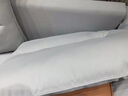 品上凱迪斯沙發(fā)客廳現(xiàn)代簡約直排三人位大小戶型極簡風(fēng)懶人皮藝沙發(fā) 淺灰色308款 三人位(1.8米長)直排沙發(fā)無腳踏 曬單實拍圖