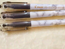 百樂(lè)（PILOT）BX-V5威寶走珠筆學(xué)生用考試刷題專(zhuān)用中性筆小V5辦公簽字針管大容量水筆 【黑色】12支裝/0.5mm 曬單實(shí)拍圖