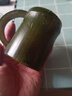 妙普樂(lè )竹筒水杯茶杯帶把手創(chuàng  )意帶把手竹茶杯竹筒茶杯水杯竹杯子天然竹子 綠色帶柄杯 曬單實(shí)拍圖
