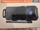 載想華為x6車載手機支架無線充電器榮耀v5三星小米折疊大雙屏汽車導航 【華為專用支架】15w無線充電 曬單實拍圖