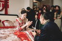 枝己秀禾服新娘敬酒服2025新款訂婚衣服婚紗主紗高檔結(jié)婚禮服古裝嫁衣 X616 L 曬單實(shí)拍圖