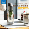 樂(lè )扣樂(lè )扣（LOCK&LOCK）冰峰杯運動(dòng)水杯大容量塑料杯男女學(xué)生個(gè)性戶(hù)外便攜健身水壺喝水杯 棕色 650ml 曬單實(shí)拍圖