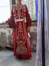 枝己秀禾服新娘婚紗2025新款絲絨中式婚紗結(jié)婚禮服古裝嫁衣敬酒服 23703絲絨款 XL 曬單實(shí)拍圖