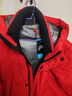 鴨鴨【冰殼系列2.0】鴨鴨兒童羽絨服長(cháng)款過(guò)膝連帽冬季男女童厚外套HY 中國紅 170 (115斤-135斤) 曬單實(shí)拍圖