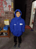 G.DUCKKIDS童裝男童羽絨棉服中長(cháng)款加厚2023新款中大兒童冬季外套帥氣冬裝 藍色 140 建議身高130-140cm9-10歲 曬單實(shí)拍圖