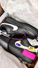 耐克空軍一號女拼貼設計運動(dòng)鞋冬NIKE AIR FORCE 1 SHADOW CU4743 001黑/白/亮石灰色/宇宙紫紅 35.5 曬單實(shí)拍圖