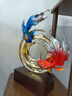 班德拉斯銅彩新年擺件年年有魚(yú)擺件招財客廳擺件搬家喬遷禮物公司開(kāi)業(yè)禮物 黃銅 連連有魚(yú) 曬單實(shí)拍圖