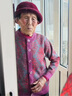 俞兆林中老年女裝紅色冬裝加絨加厚外套媽媽裝保暖外套奶奶衣服 Y51D072 曬單實(shí)拍圖