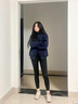蘿美醬無尷尬線鯊魚褲女外穿2025春秋芭比褲高腰收腹提臀瑜伽休閑打底褲 深灰鯊魚褲春秋基本款 L 【建議110-125斤】 曬單實(shí)拍圖