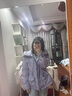 ONLY冬季90白鴨絨三防蓄熱連帽派克羽絨服女|124423045 E39 薰衣草灰紫色 XS 曬單實(shí)拍圖