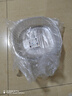 沃德百惠（WORTHBUY）輕奢水果盤家用客廳透明干果零食擺放托盤高檔點心糖果盤2023新款 大號透明白*2 曬單實拍圖