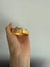 吉財運假一賠十黃金手鐲女足金9999古法黃金包銀吉言多寶鏨刻實(shí)心開(kāi)口鐲 包金3克 吉言手鐲-50克 曬單實(shí)拍圖