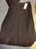 初申秋冬毛呢半身裙女高腰中長(cháng)款通勤百搭厚實(shí)保暖時(shí)尚A字裙S143B2021 曬單實(shí)拍圖