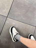 ARTICLE NO.【成毅同款】漢堡鞋增高小白鞋厚底休閑鞋子面包鞋男女同款運(yùn)動(dòng)鞋 黑拼白 39 曬單實(shí)拍圖