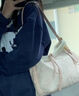 CENTARLKATTY小眾新中式刺繡單肩腋下包包女2025新款通勤托特包 無(wú)紡布袋 曬單實(shí)拍圖