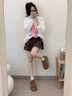 啄木鳥松糕厚底增高勃肯鞋女鞋2025新款秋冬雪地靴加絨樂福鞋毛毛二棉鞋 黃色 35 曬單實拍圖